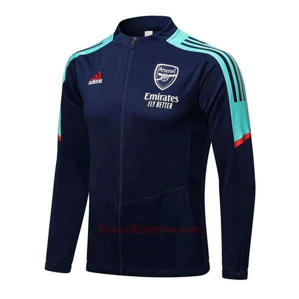 Arsenal Champions League Komplet Kurtki Treningowej 2022-23 Niebieski