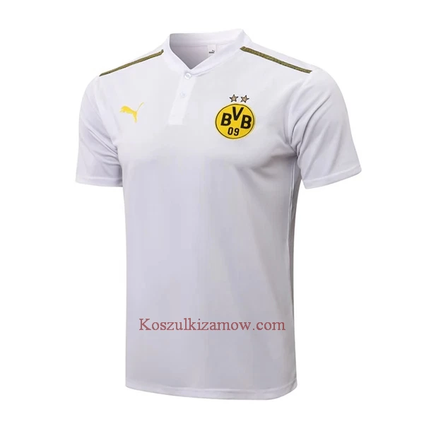 BVB Borussia Dortmund Koszulka Polo Treningowa 2022-23 Biały