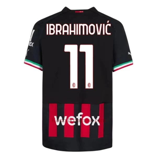 Koszulka AC Milan Ibrahimovic 11 2022-23 Domowa