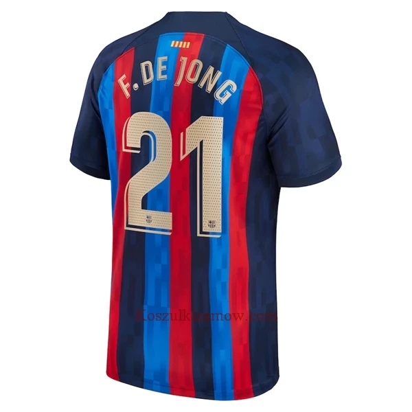 Koszulka FC Barcelona Frenkie de Jong 21 2022-23 Domowa