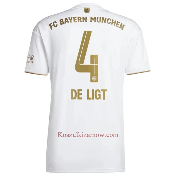 Koszulka FC Bayern Monachium De Ligt 4 2022-23 Wyjazdowa