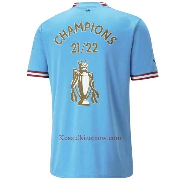 Koszulka Manchester City Champions 22 2022-23 Domowa