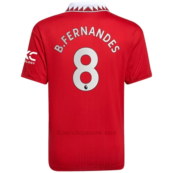 Koszulka Manchester United Bruno Fernandes 8 2022-23 Domowa