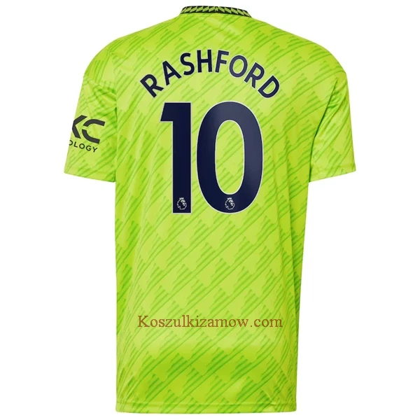 Koszulka Manchester United Rashford 10 2022-23 Trzecia