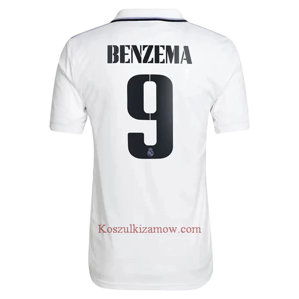 Koszulka Real Madryt Benzema 9 2022-23 Domowa