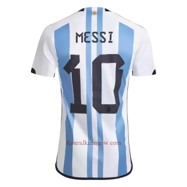 Koszulka Argentyna Messi 10 MŚ 2022 Domowa