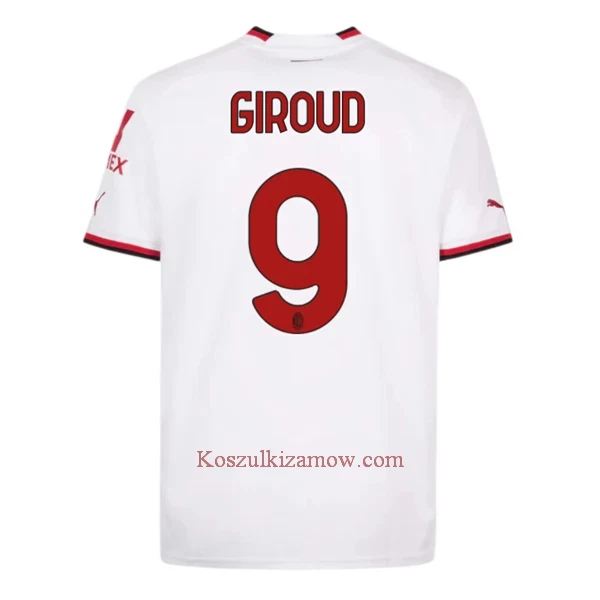 Koszulka AC Milan Giroud 9 2022-23 Wyjazdowa