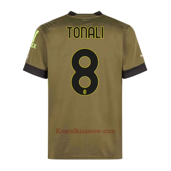 Koszulka AC Milan Tonali 8 2022-23 Trzecia