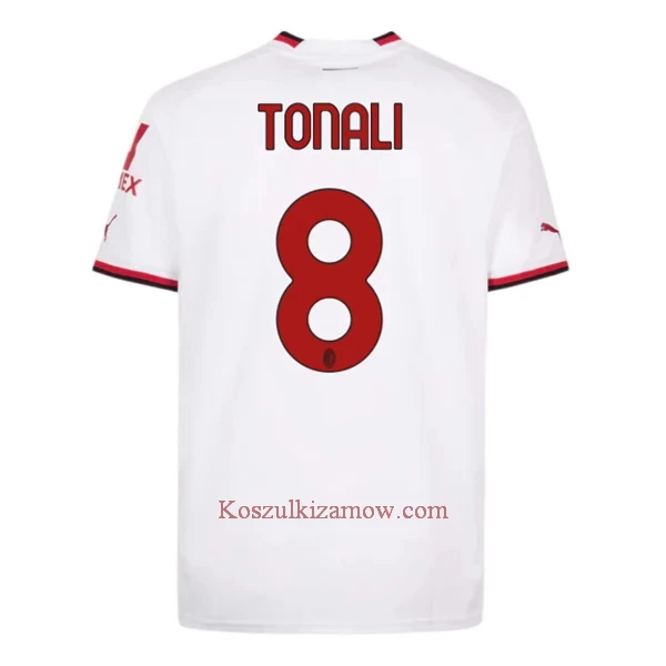 Koszulka AC Milan Tonali 8 2022-23 Wyjazdowa