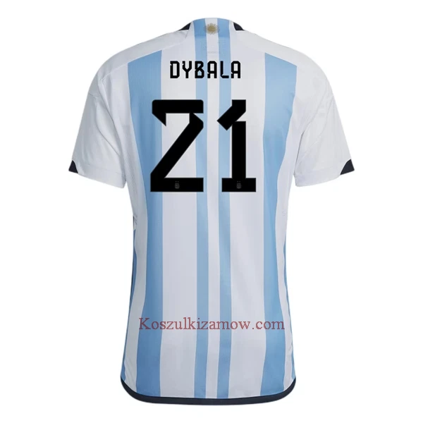 Koszulka Argentyna Dybala 21 MŚ 2022 Domowa