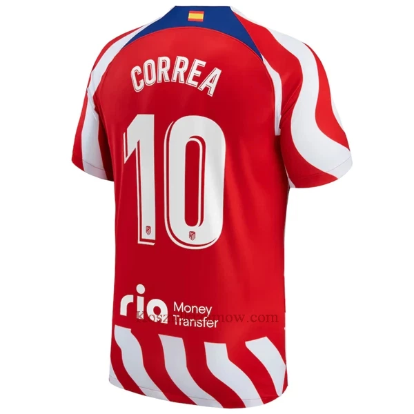 Koszulka Atlético Madryt Correa 10 2022-23 Domowa