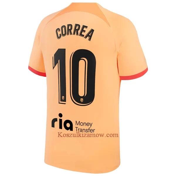 Koszulka Atlético Madryt Correa 10 2022-23 Trzecia