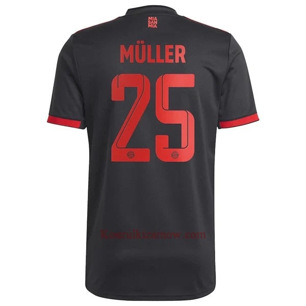 Koszulka FC Bayern Monachium Müller 25 2022-23 Trzecia