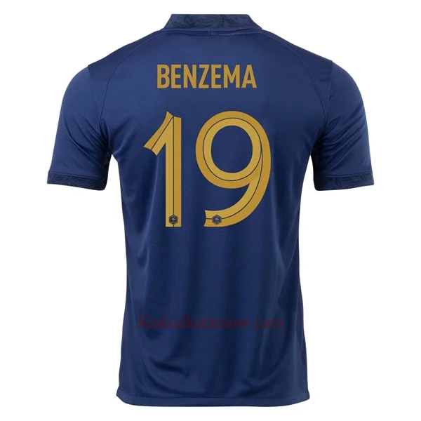 Koszulka Francja Benzema 19 MŚ 2022 Domowa