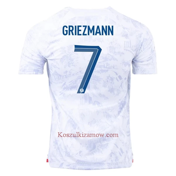 Koszulka Francja Griezmann 7 MŚ 2022 Wyjazdowa