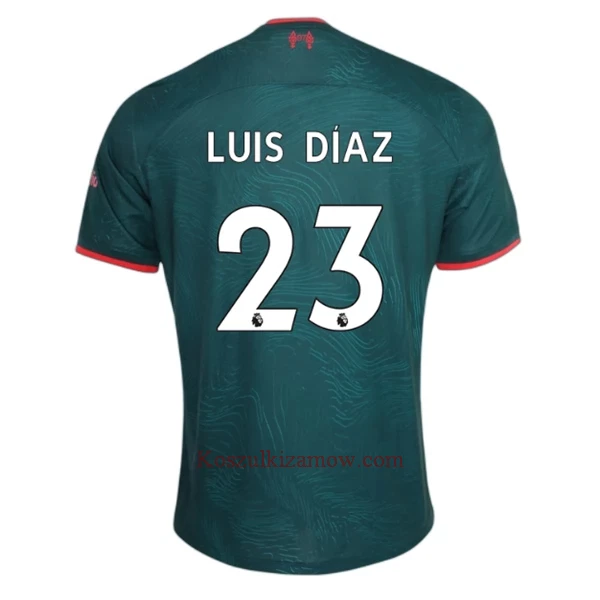 Koszulka Liverpool Luis Díaz 23 2022-23 Trzecia