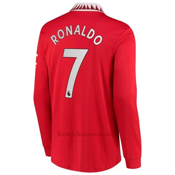 Koszulka Manchester United Ronaldo 7 2022-23 Domowa Długi Rękaw