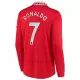 Koszulka Manchester United Ronaldo 7 2022-23 Domowa Długi Rękaw