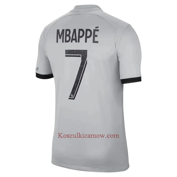 Koszulka Paris Saint-Germain Mbappé 7 2022-23 Wyjazdowa