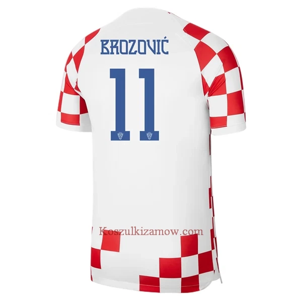 Koszulka Chorwacja Brozovic 11 MŚ 2022 Domowa