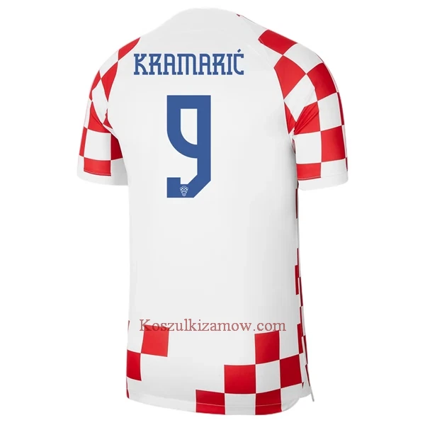 Koszulka Chorwacja Kramaric 9 MŚ 2022 Domowa