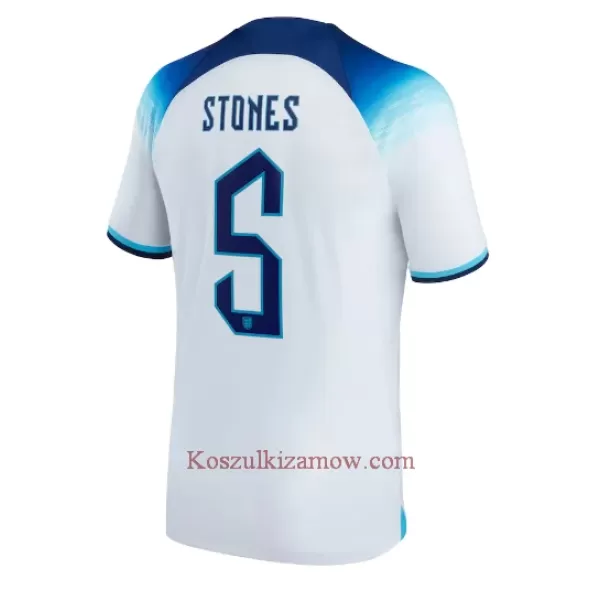 Koszulka Anglia John Stones 5 MŚ 2022 Domowa