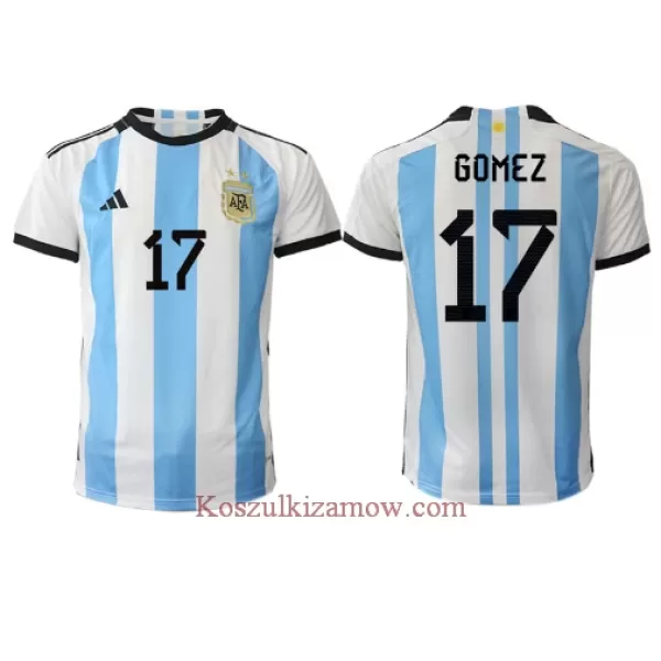 Koszulka Argentyna Alejandro Gomez 17 MŚ 2022 Domowa