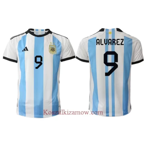 Koszulka Argentyna Julian Alvarez 9 MŚ 2022 Domowa