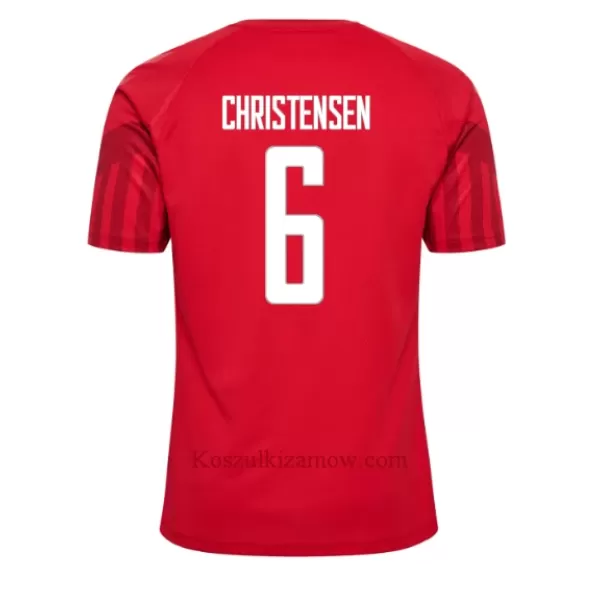 Koszulka Dania Andreas Christensen 6 MŚ 2022 Domowa