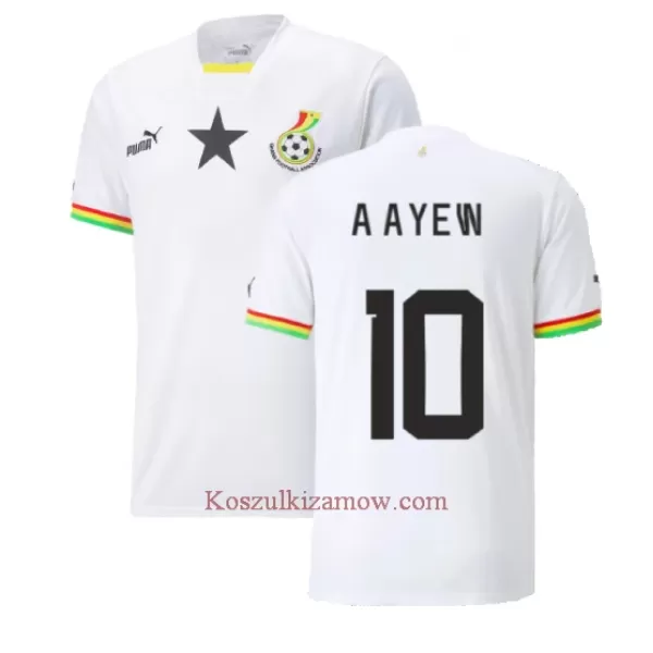 Koszulka Ghana Andre Ayew 10 MŚ 2022 Domowa