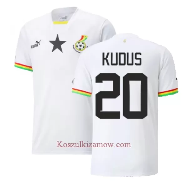 Koszulka Ghana Mohammed Kudus 20 MŚ 2022 Domowa