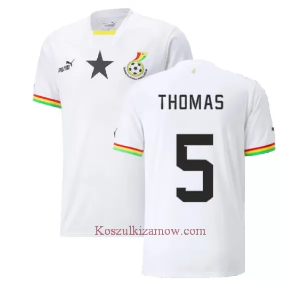 Koszulka Ghana Thomas Partey 5 MŚ 2022 Domowa