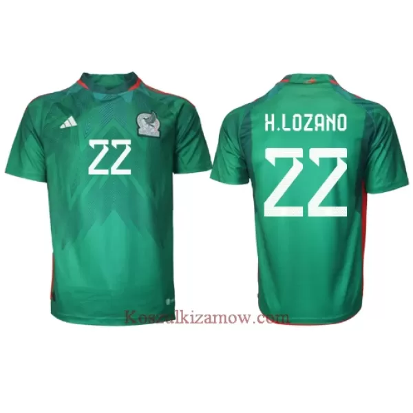 Koszulka Meksyk Hirving Lozano 22 MŚ 2022 Domowa