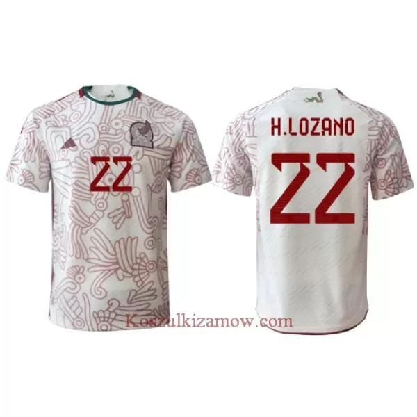 Koszulka Meksyk Hirving Lozano 22 MŚ 2022 Wyjazdowa