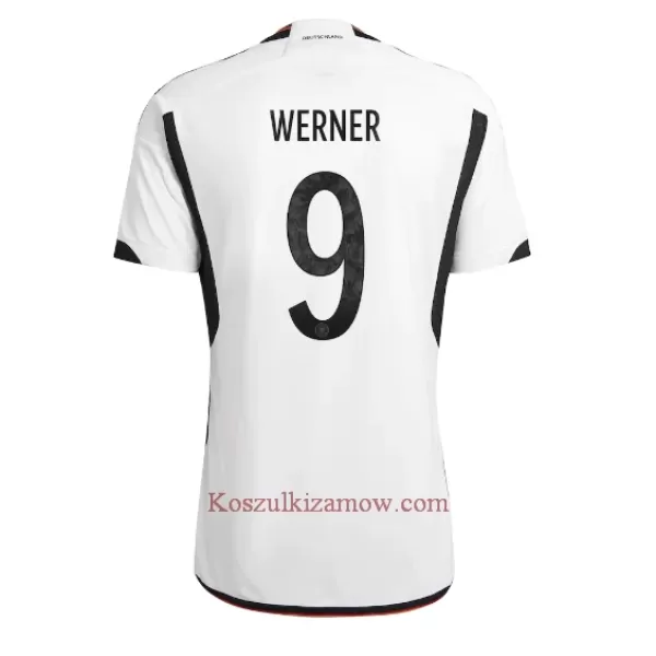 Koszulka Niemcy Timo Werner 9 MŚ 2022 Domowa