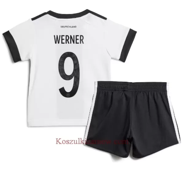 Koszulka Niemcy Timo Werner 9 MŚ 2022 Domowa Dziecięca