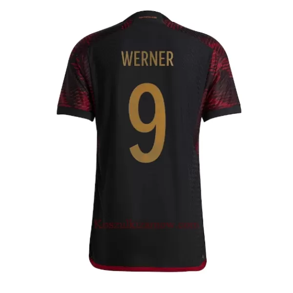 Koszulka Niemcy Timo Werner 9 MŚ 2022 Wyjazdowa