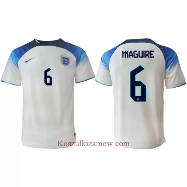 Koszulka Anglia Harry Maguire 6 MŚ 2022 Domowa