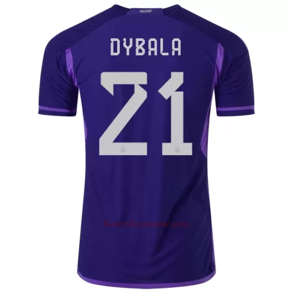 Koszulka Argentyna DYBALA 21 MŚ 2022 Wyjazdowa