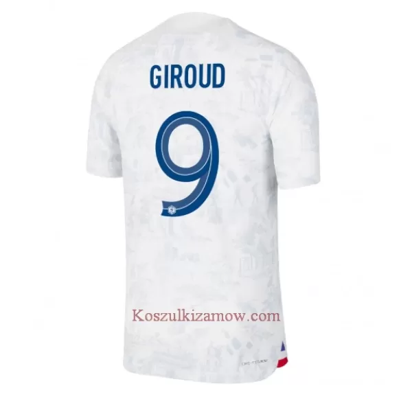 Koszulka Francja Olivier Giroud 9 MŚ 2022 Wyjazdowa