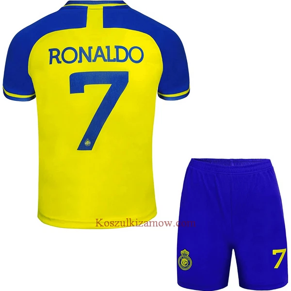 Koszulka Al-Nassr FC Ronaldo 7 2022-23 Domowa Dziecięca