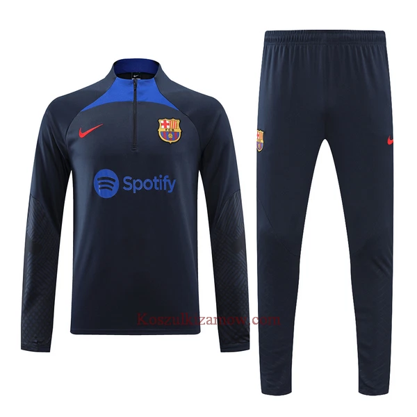 Barcelona Bluza Treningowa 2022-23 Marynarka-Wojenna