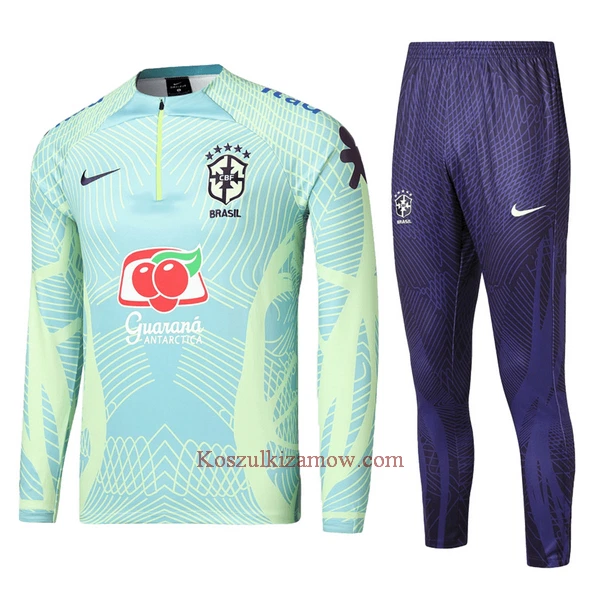 Brazylia Bluza Treningowa 2022 Zielony