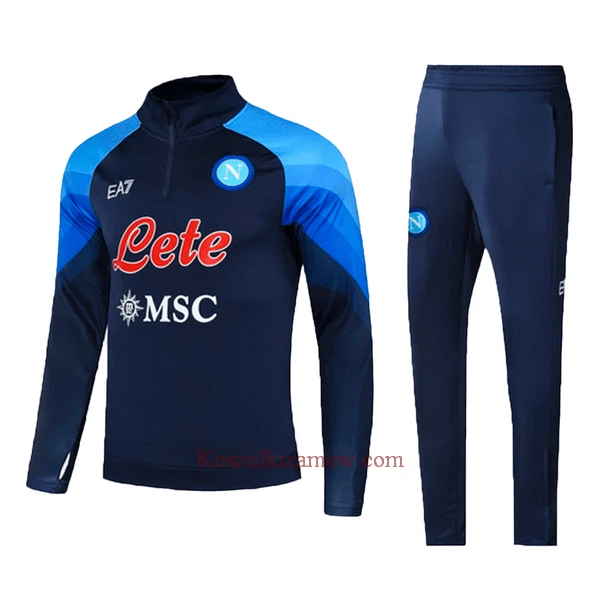 SSC Napoli Bluza Treningowa 2022-23 Niebieski