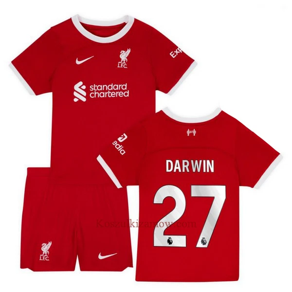 Koszulka Liverpool Darwin 27 23/24 Domowa Dziecięca