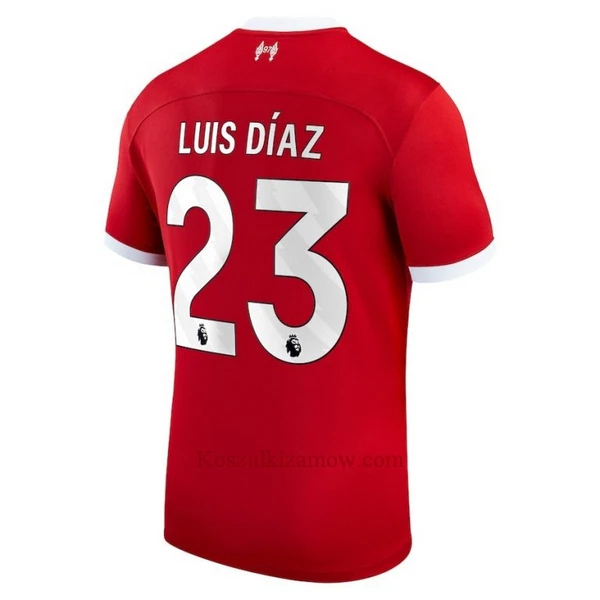 Koszulka Liverpool Luis Díaz 23 23/24 Domowa