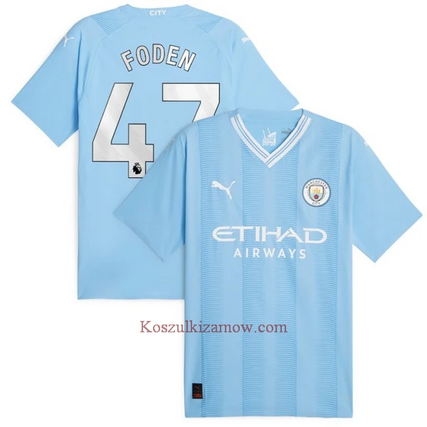 Koszulka Manchester City Foden 47 23/24 Domowa