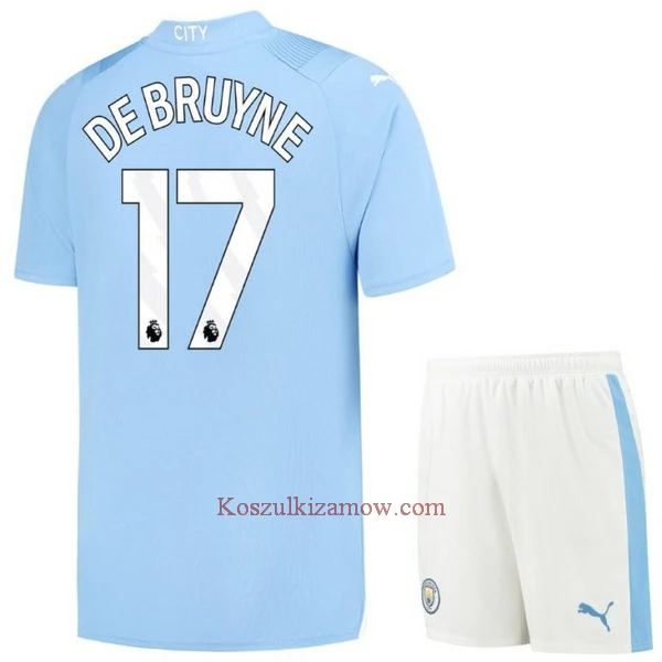 Koszulka Manchester City K. De Bruyne 17 23/24 Domowa Dziecięca