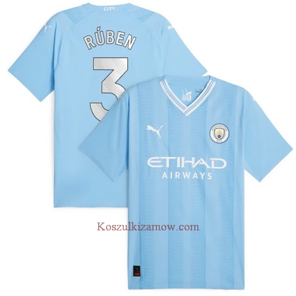 Koszulka Manchester City Rúben 3 23/24 Domowa