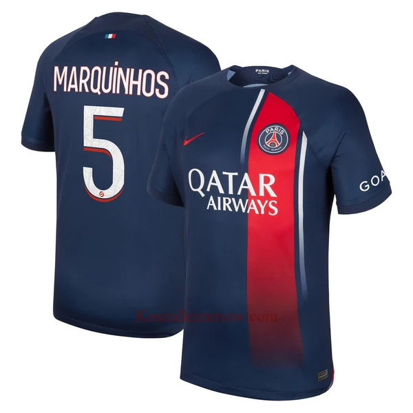 Koszulka Paris Saint-Germain Marquinhos 5 23/24 Domowa